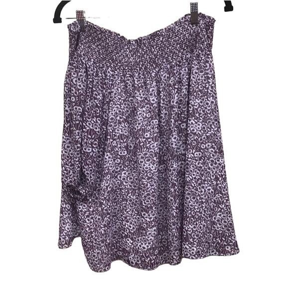 Purple Floral Top - Size Extra Small - Picture 2 of 2